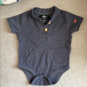 7 for all mankind Baby Blue Bodysuit